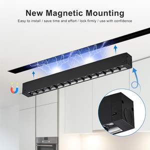 Luz LED Magnética Empotrada de Aluminio para Tiendas, Hoteles y Oficinas, Precio al por Mayor - Product Image 3