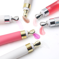 Huile à lèvres transparente et teintée en tube souple avec applicateur en alliage de zinc, gloss nourrissant pour le maquillage quotidien des lèvres, sans logo