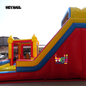 Heyhail <span class=keywords><strong>HJGH</strong></span>-046 Combo gonflable en PVC pour terrains de jeux extérieurs et jardins d'enfants - Product Image 4