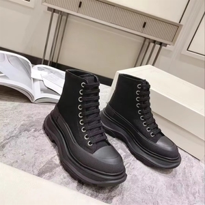 Zapatillas de Skate de Lona de Alta Calidad para Hombre y Mujer, con Cordones, Color Negro, Planas, Casuales, de Verano e Invierno, Modernas, para la Universidad - Product Image 3