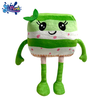 Lovely boneka anak katun PP Super lembut makanan penutup kreatif ramah lingkungan mainan dapat disesuaikan