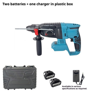 Perceuse à percussion sans fil industrielle à prix d'usine, de qualité industrielle, robuste, avec moteur sans balais 1300W, 2 batteries, SDS, OEM