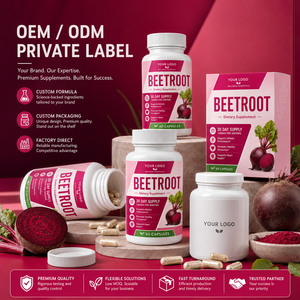 OEM ODM Natural Wellness Formula Clean Nutrition Sports Recovery Support Daily Vitality Vegan Beetroot Capsules <b>Supplement</b> - Product Image 3