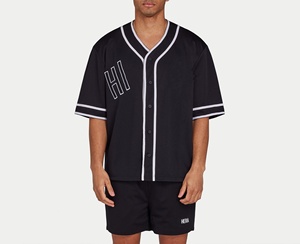 New Nhanh Chóng Làm Khô Bóng Đá Jersey Tùy Chỉnh Bóng Đá Hàng Đầu Ý Polyester Thăng Hoa Mans Varsity Lưới Jersey Đội Jersey Màu Đen - Product Image 3