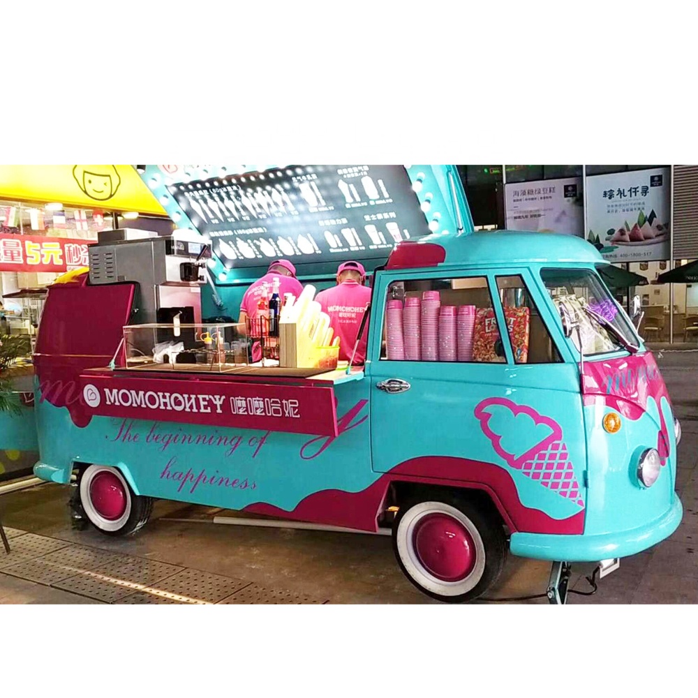 Китайский поставщик, красочная уличная Мобильная тележка для еды, недорогая тележка для еды, кофе, фургон для еды