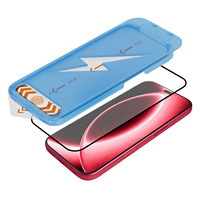 Kit d'installation facile 9H avec film protecteur d'écran en verre trempé anti-poussière pour iPhone 14 15 16 17 18 Pro Max