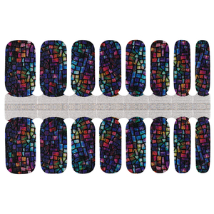 Décoration d'ongles chinoise personnalisée, 100% véritable gel, bandes de vernis à ongles, autocollants, paillettes 2D, enveloppes de feuille pour ongles - Product Image 5