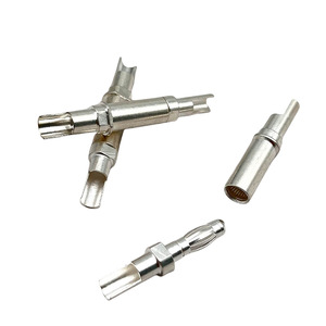Edinburgh ADB Banana Head Copper Spring <b>Terminal</b> Connector Male Female Pins Customizable Size High Conductivity - Product Image 1