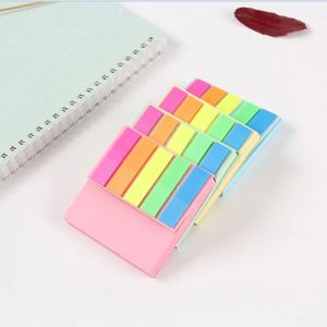 Fluorescent Colored PET Index Tabs Pop up <b>Sticky</b> <b>Notes</b> Page Markers - Product Image 6