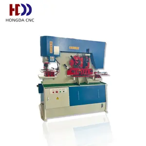 Combined punching and shearing machine Hydraulic Metal Mechanic Iron Worker Punching And Shearing Machine