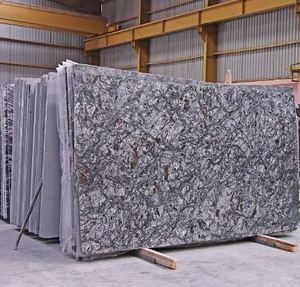 Bloque de Granito Gris Indio Al Qadir, Totalmente Natural, Acabado Cepillado, Moderno, para Dormitorio, Comedor, Sala de Estar, Cocina, Baño y Muebles de Vanidad - Product Image 1