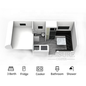 Nueva Camioneta de Camping, Caravana, Camper de Expedición para Viajar, Caja para Camioneta - Product Image 2