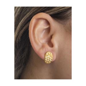 Boucles d'oreilles tendance en or rose 22 carats, forme papillon, or 14K/18K avec diamants et zircons, pour fiançailles, mariage, cadeau - Product Image 1