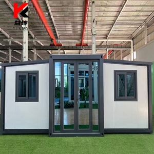 Casa Contenedor Prefabricada Personalizada de 20 y 40 Pies, Expandible, de Dos Dormitorios, Plegable para Exteriores, Construcción <span class=keywords><strong>Inmobiliaria</strong></span> - Product Image 3