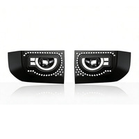 Conjunto de Luces Antiniebla LED Inferiores Delanteras Todoterreno a Prueba de Agua para Land Rover Defender 90 110 130 20-26