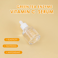 Vente en gros de sérum visage au thé vert vitamine C sérum visage éclaircissant nourrissant à la vitamine C pour le visage sérum anti-âge pour les taches brunes