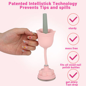 ที่วางยาทาเล็บพร้อมฐานดูดสำหรับทาเล็บ ดีไซน์เป็นมิตรกับสิ่งแวดล้อม - Product Image 5