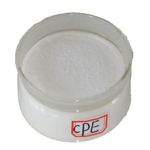สารปรับปรุงคุณสมบัติพีวีซี คลอโรโพลีเอทิลีน (CPE) ความบริสุทธิ์ 99% CAS 63231-66-3 CPE130A/CPE135A - Product Image 1