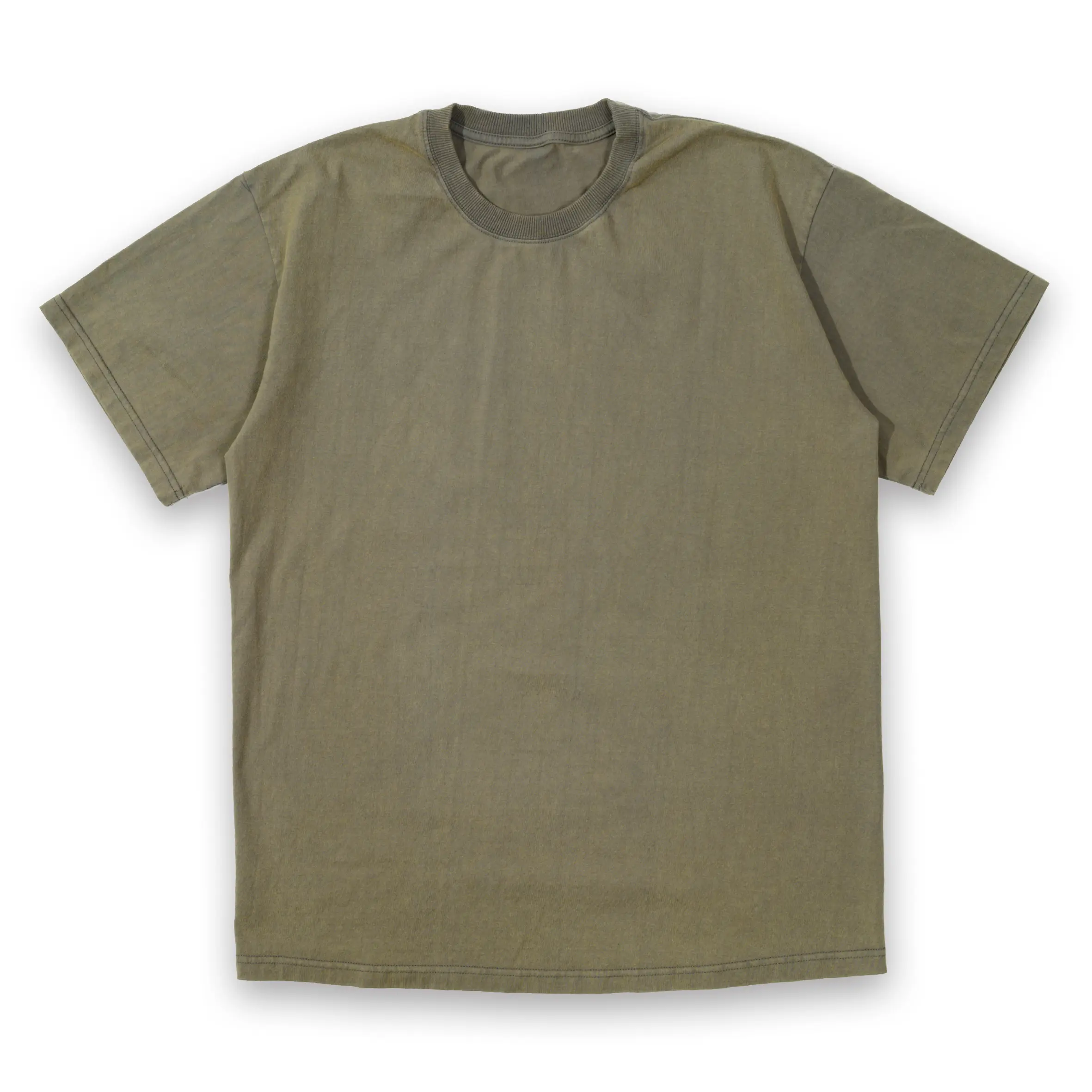 Distressed T-Shirt Streetwear Fabrikant Zwaargewicht Vintage Zachte Katoenen Effen T-Shirts