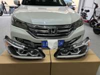 Phares avant en gros pour Honda Accord 9e/9,5e génération avec lentilles de projecteurs Bi-LED, compatibles avec les modèles 2013, 2014, 2015, 2016, 2017