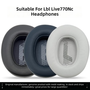 แผ่นรองหูฟังหนังโปรตีนขายดี สำหรับหูฟัง <span class=keywords><strong>JBL</strong></span> Live770NC บรรจุเมมโมรี่โฟม ติดตั้งง่าย นุ่มสบาย ใช้แทนแผ่นเดิมได้ - Product Image 6