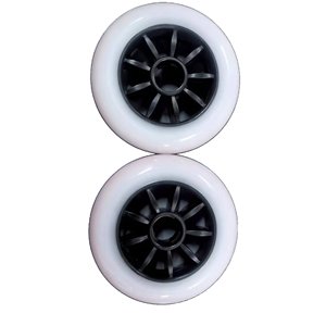 YSMLE profesional de alto nivel, alta calidad, SHR, doble dureza, doble capa, patín en línea, ruedas de <span class=keywords><strong>PU</strong></span> de 110MM - Product Image 3