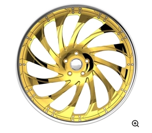 Jantes forgées sur mesure PWC en 2 parties, en aluminium T6061, 26x9 26x10 pouces, pour la modification de voitures de sport de luxe - Product Image 1