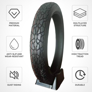 Neumático Tubeless para <span class=keywords><strong>Pit</strong></span> <span class=keywords><strong>Bike</strong></span> 325-18 T54 8PR, Diseño Agresivo, Reemplazo para Rutas Forestales de Aventura, Personalizado de Fábrica - Product Image 2