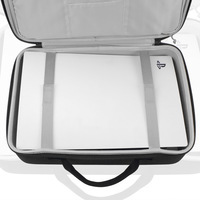 Nouvelle sacoche de rangement portable inclinée pour console et manette PS5 noire, antichoc et étanche en EVA