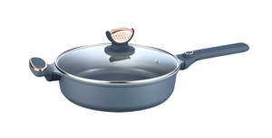 Juego de utensilios de cocina de piedra de granito, juego de ollas de aluminio fundido a presión de alta calidad, utensilios de cocina antiadherentes - Product Image 4