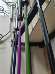 Tiger Sports Cerakote Red Barbell Factory Gym Stainless Steel Black Hard Chrome Camouflage Man Power <strong>Bar</strong> 20kg <strong>Weight</strong> <strong>Bar</strong> - Product Image 6