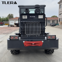 Chargeuse sur pneus hydraulique TLERA 936 de fabrication chinoise avec attache rapide et grande benne pour travaux agricoles et de jardinage