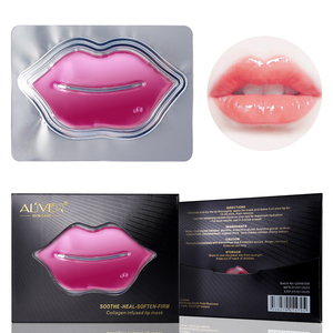 Masque pour les lèvres ALIVER Cherry Crystal Clear Collagen, hydratant longue durée, nourrissant, masque pour les lèvres au collagène hydrolysé coréen - Product Image 6