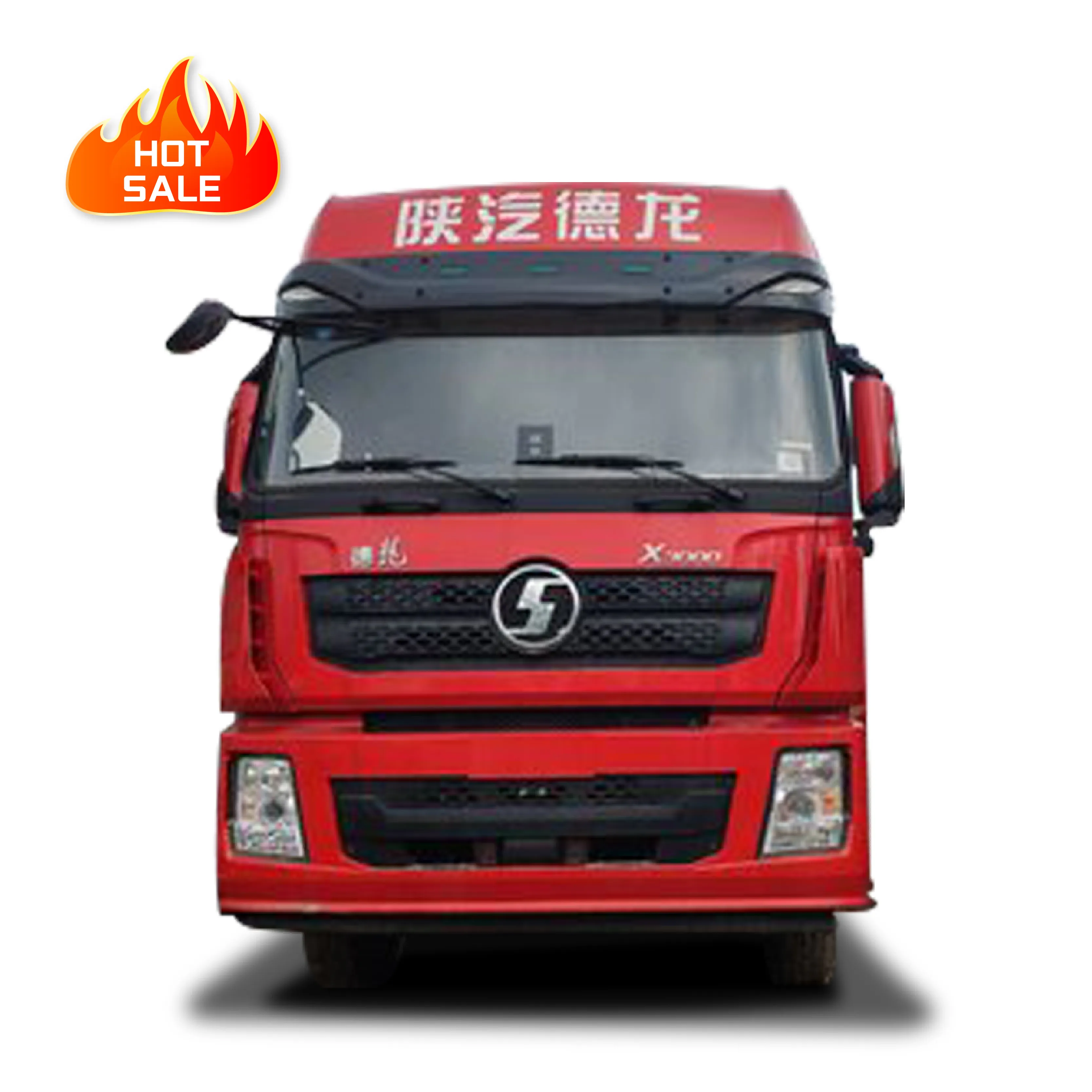 中国Shaanxi自動車大型トラックDelong x3000 380 HP 4x4中古ダンプ