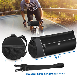 Sac de guidon de vélo personnalisé en gros, étanche, pour cadre avant, avec rangement pour bouteille d'eau et téléphone - Product Image 6