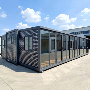 Maison préfabriquée économique en conteneur extensible empilable de 20 pieds et 40 pieds, avec <span class=keywords><strong>2</strong></span>, 4 ou 5 chambres, pour la construction et l'<span class=keywords><strong>immobilier</strong></span> - Product Image 1