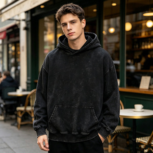 Nueva Chaqueta de Invierno Moderna con Logotipo Personalizado, 100% Algodón, Lavado Ácido, Estilo Desgastado, Sólida, Hip Hop, Transpirable, Resistente al Viento, con Bolsillos - Product Image 5