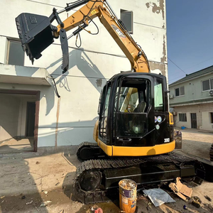 รถขุดตีนตะขาบขนาดเล็ก Caterpillar CAT 308D มือสอง ระบบไฮดรอลิกเดิม 8 ตัน เครื่องขุดขนาดเล็กสำหรับงานก่อสร้าง - Product Image 6