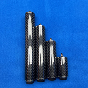 Cuetec Predator Snooker Billard Extension de queue de billard 2 pouces/4 pouces/6 pouces/8 pouces Tailles Matériau en fibre de carbone Léger Durable - Product Image 2