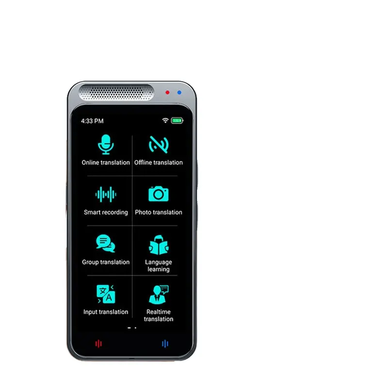 Z6 penerjemah suara 4.1 inci layar lebar, penerjemah suara harga pabrik, peralatan elektronik translasi bicara pintar