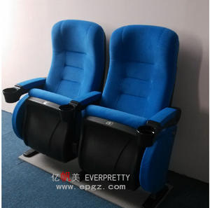 Chaise d'auditorium moderne en plastique multifonctionnelle pour salle de classe, conférence, escalier, cinéma et utilisation en salle. - Product Image 4