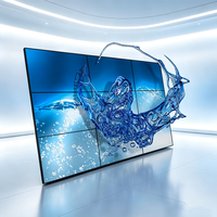 Mur vidéo LCD industriel Full HD avec cadre ultra-fin pour l'extérieur et les magasins de détail, garantie 1 an - Fonctionnalité SDK