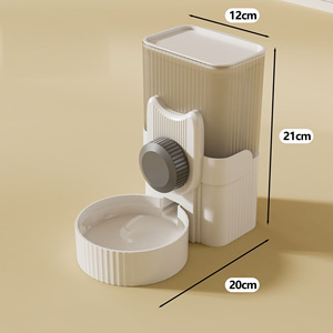 Automatic Double Bowl <strong>Pet</strong> Feeder Hanging Water Dispenser Drinking Water Bottle for Cats <strong>Dogs</strong> Cat Hanging <strong>Cage</strong> Water Food Supply - Product Image 4