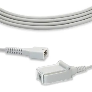 Cable adaptador Spo2 Compatible con Nellcor Dec-8/Ec-8/Dec-4/Ec-4