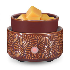 Brûleur de parfum électrique en céramique 3-en-1, design ajouré, diffuseur de <span class=keywords><strong>cire</strong></span> et d'huiles essentielles <span class=keywords><strong>pour</strong></span> la maison - Product Image 6