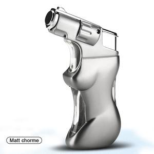 Allume-cigare créatif pour <span class=keywords><strong>femme</strong></span> sexy Allume-cigare à jet de feu Briquet torche butane rechargeable pour fumer Briquet Zorro - Product Image 6