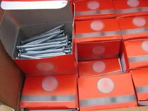 Offre Spéciale 1 "-6" usine commune de clou de clou de fil en emballage de carton de la Chine 25kg