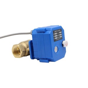 Válvula de Bola de Dos Piezas de Latón Eléctrica Miniatura Lihua DN15, 4 Puntos, 5V/12V/24V/220V, Doble Rosca Interna, Drenaje de Cobre para Líquidos - Product Image 2