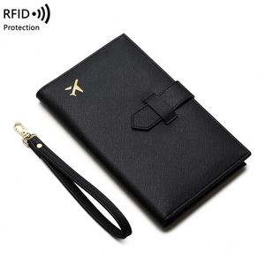 Porta Pasaportes Familiar Creativo con Diseño de Iniciales, Cartera y Monedero con Mini Bolígrafo - Product Image 3