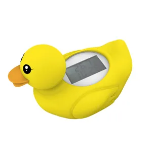 Lebensmittelqualität Silikon Baby Bad digitale Thermometer Messung Babyspielzeug für Kinder Messung Wassertemperatur